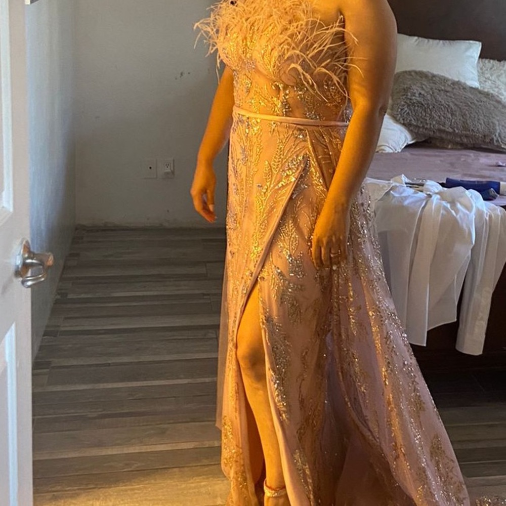 COPY - Dress nice cute rose gold